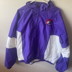 Vintage pool zip up